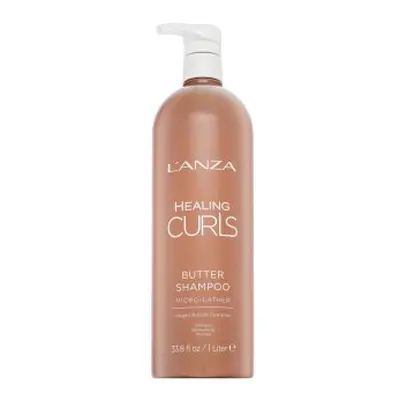 L’ANZA Healing Curls Butter Shampoo posilující šampon pro vlnité a kudrnaté vlasy 1000 ml