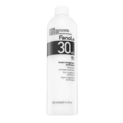 Fanola Perfumed Hydrogen Peroxide 30 Vol./ 9% vyvíjecí emulze pro všechny typy vlasů 300 ml