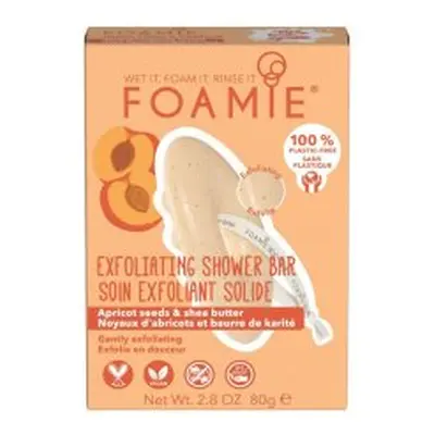 Foamie Tuhý sprchový gel Exfoliating Shower Bar Apricot Seeds & Shea Butter 80 g