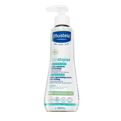 Mustela Stelatopia+ výživný zklidňující krém Lipid-Replenishing Cream Anti-Itching 300 ml