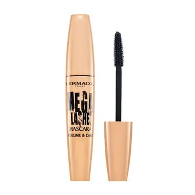 Dermacol Mega Lashes Mascara Volume & Care řasenka pro prodloužení řas a objem Black 11 ml