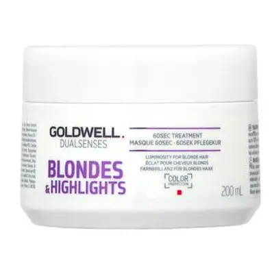 Goldwell Dualsenses Blondes & Highlights 60sec Treatment maska pro blond vlasy 200 ml