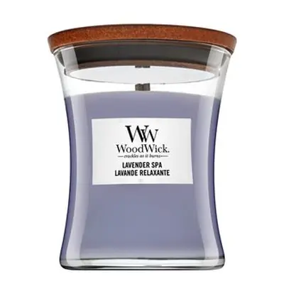 Woodwick Lavender Spa vonná svíčka 275 g