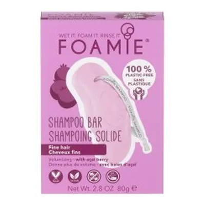 Foamie Shampoo Bar tuhý šampon pro jemné vlasy Acai Berry 80 g