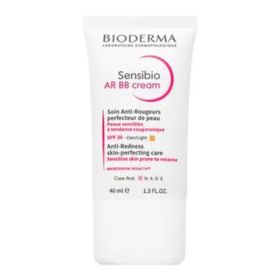 Bioderma Sensibio AR BB Cream Anti-Redness Skin-Perfecting Care Claire Light BB krém proti zarud