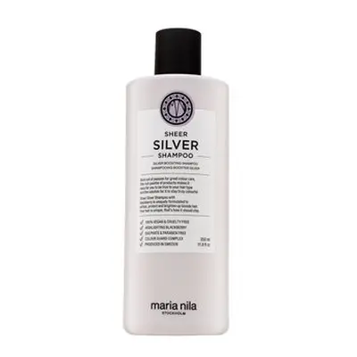 Maria Nila Sheer Silver Shampoo šampon pro platinově blond a šedivé vlasy 350 ml