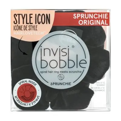 InvisiBobble Sprunchie True Black gumička do vlasů