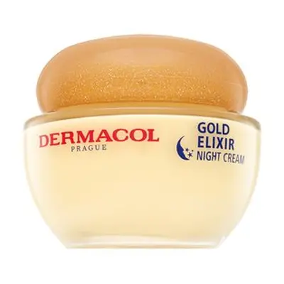 Dermacol Gold Elixir Rejuvenating Caviar Night Cream noční krém proti vráskám 50 ml