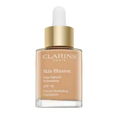 Clarins Skin Illusion Natural Hydrating Foundation tekutý make-up s hydratačním účinkem 108 Sand