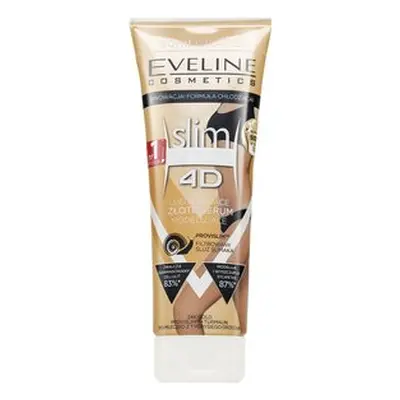 Eveline Slim Extreme 4D Gold Serum Slimming And Shaping modelující sérum na břicho, stehna a hýž