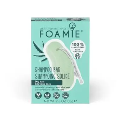 Foamie Shampoo Bar tuhý šampon pro suché vlasy Aloe Vera 80 g