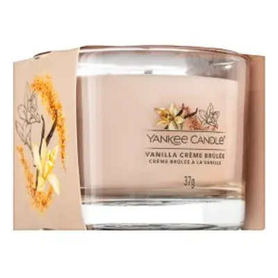 Yankee Candle Vanilla Creme Brulee votivní svíčka 37 g