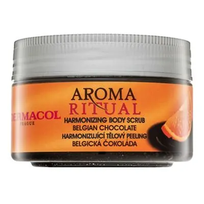 Dermacol Aroma Ritual Belgian Chocolate Harmonizing Body Scrub tělový peeling 200 ml