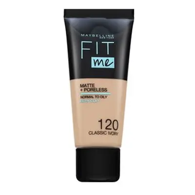 Maybelline Fit Me! Foundation Matte + Poreless tekutý make-up s matujícím účinkem 120 Classic Iv