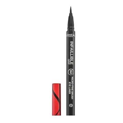 L´Oréal Paris Infaillible Grip 36H Micro-Fine Brush Eyeliner tužka na oči 01 Obsidian Black 0,4 