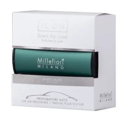 Millefiori Milano Icon Car Air Freshener White Musk Classic