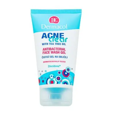 Dermacol ACNEclear Antibacterial Face Gel vyživující čisticí gel pro problematickou pleť 150 ml