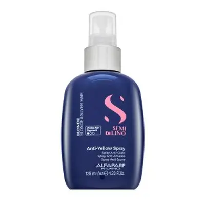 Alfaparf Milano Semi Di Lino Blonde Anti-Yellow Spray stylingový sprej pro blond vlasy 125 ml