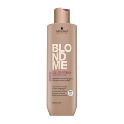 Schwarzkopf Professional BlondMe All Blondes Light Shampoo čisticí šampon pro blond vlasy 300 ml