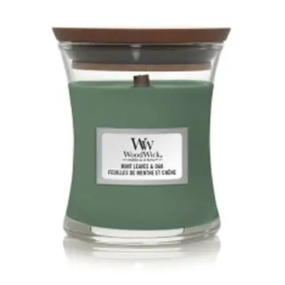 Woodwick Mint Leaves & Oak 85 g