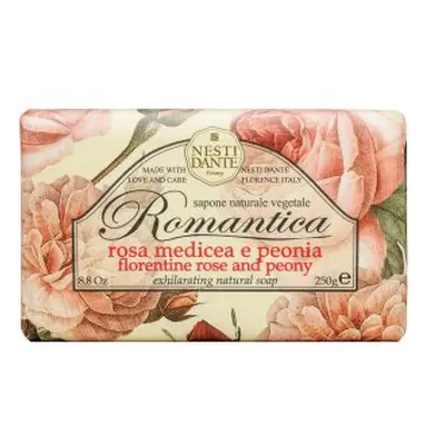 Nesti Dante Romantica mýdlo Natural Soap Florentine Rose & Peony 250 g