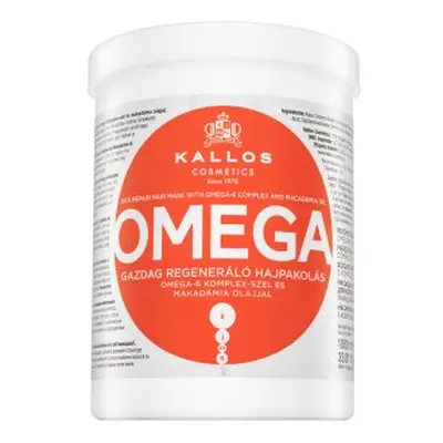 Kallos Omega Rich Repair Hair Mask vyživující maska pro poškozené vlasy 1000 ml