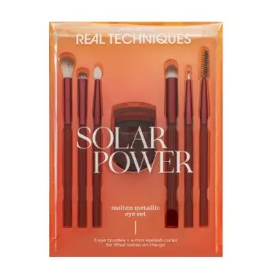 Real Techniques Solar Power Molten Metallic Eye Set sada štětců na oči