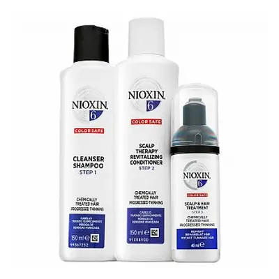 Nioxin System 6 Trial Kit sada pro řídnoucí vlasy 150 ml + 150 ml + 40 ml