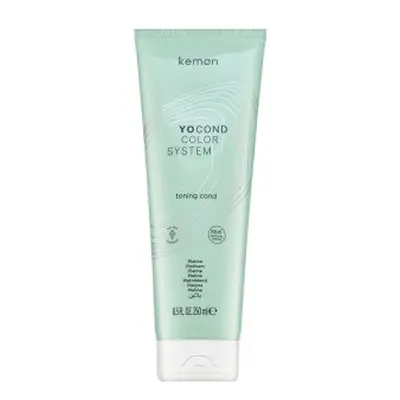 Kemon Yo Cond Color System Toning Cond tónovací kondicionér pro oživení barvy Platinum 250 ml