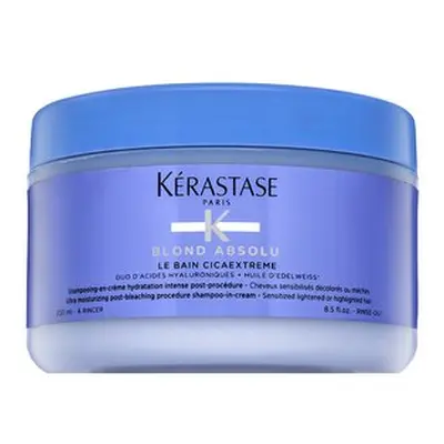 Kérastase Blond Absolu Le Bain Cicaextreme krémový šampon pro platinově blond a šedivé vlasy 250