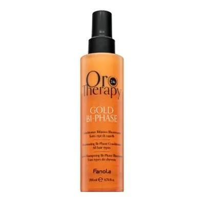 Fanola Oro Therapy 24k Gold Bi-Phase Conditioner bezoplachový kondicionér pro hebkost a lesk vla