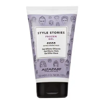 Alfaparf Milano Style Stories Frozen Gel gel na vlasy pro silnou fixaci 150 ml