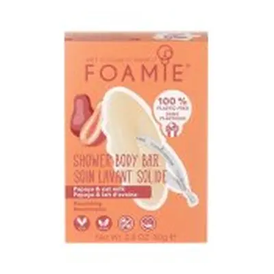 Foamie Tuhý sprchový gel Shower Body Bar Papaya & Oat Milk 80 g