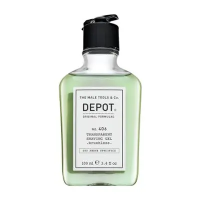 Depot gel na holení No. 406 Transparent Shaving Gel 100 ml