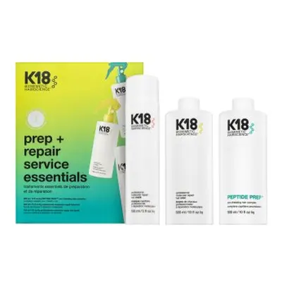 K18 Prep+ Repair Service Essentials sada pro regeneraci, výživu a ochranu vlasů 300 ml + 300 ml 