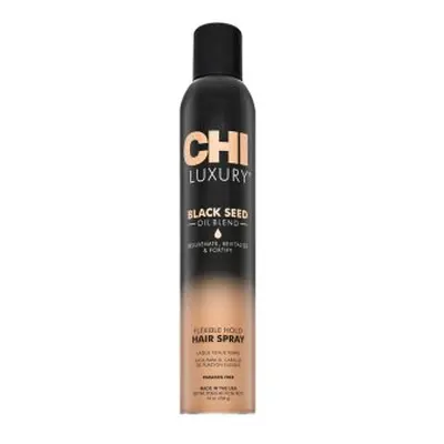 CHI Luxury Black Seed Oil Flexible Hold Hair Spray lak na vlasy pro definici a objem 284 g