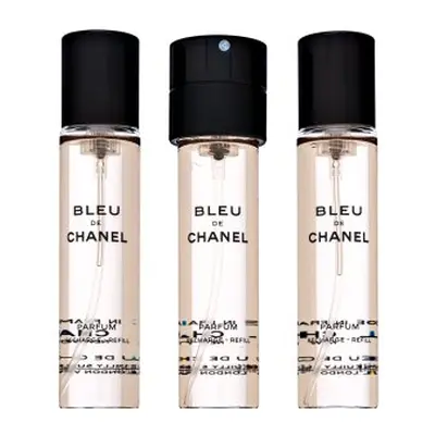 Chanel Bleu de Chanel Parfum - Refill čistý parfém pro muže 3 x 20 ml