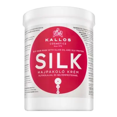 Kallos Silk Hair Mask uhlazující maska pro hrubé a nepoddajné vlasy 1000 ml