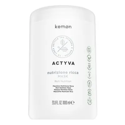 Kemon Actyva Nutrizione Rich Mask vyživující maska pro velmi suché vlasy 1000 ml