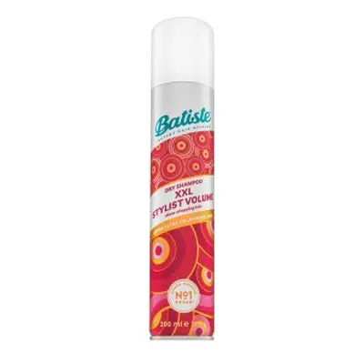 Batiste Stylist XXL Volume Spray suchý šampon pro rychle se mastící vlasy 200 ml