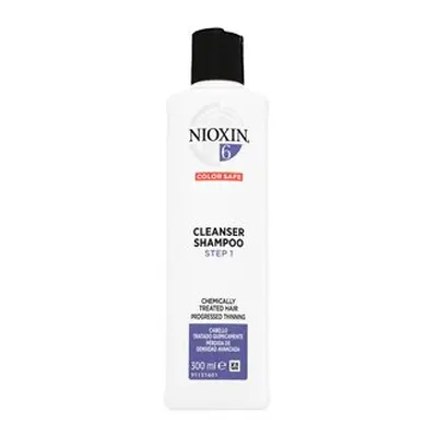 Nioxin System 6 Cleanser Shampoo čisticí šampon pro chemicky ošetřené vlasy 300 ml