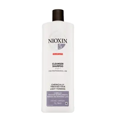 Nioxin System 5 Cleanser Shampoo čisticí šampon pro chemicky ošetřené vlasy 1000 ml