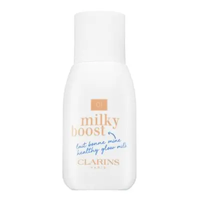 Clarins Milky Boost Foundation tónující a hydratační emulze pro sjednocenou a rozjasněnou pleť 0