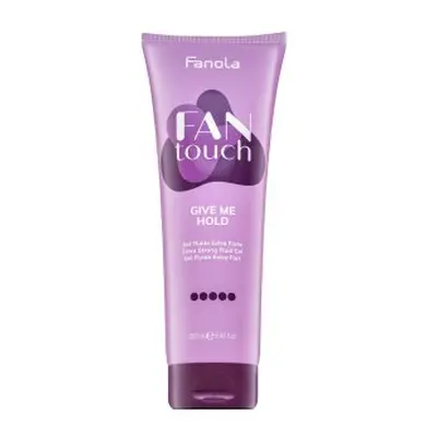 Fanola Fan Touch Give Me Hold Extra Strong Fluid Gel gel na vlasy pro extra silnou fixaci 250 ml