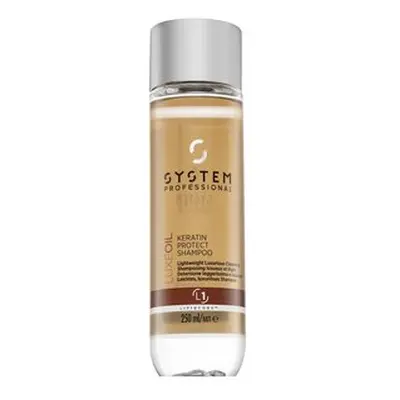 System Professional LuxeOil Keratin Protect Shampoo posilující šampon pro poškozené vlasy 250 ml