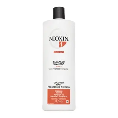 Nioxin System 4 Cleanser Shampoo vyživující šampon pro jemné barvené vlasy 1000 ml