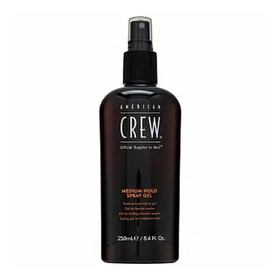 American Crew Medium Hold Spray Gel gel ve spreji pro střední fixaci 250 ml