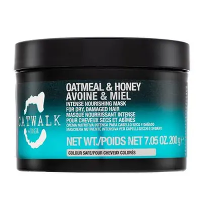 Tigi Catwalk Oatmeal & Honey Intense Nourishing Mask vyživující maska pro hydrataci vlasů 200 g