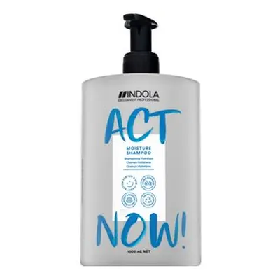 Indola Act Now! Moisture Shampoo vyživující šampon pro hydrataci vlasů 1000 ml