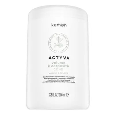 Kemon Actyva Volume E Corposita Conditioner posilující kondicionér pro objem vlasů 1000 ml